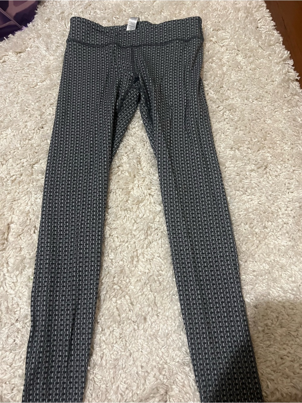 Ivivva Black and Gray Textured Kids Leggings